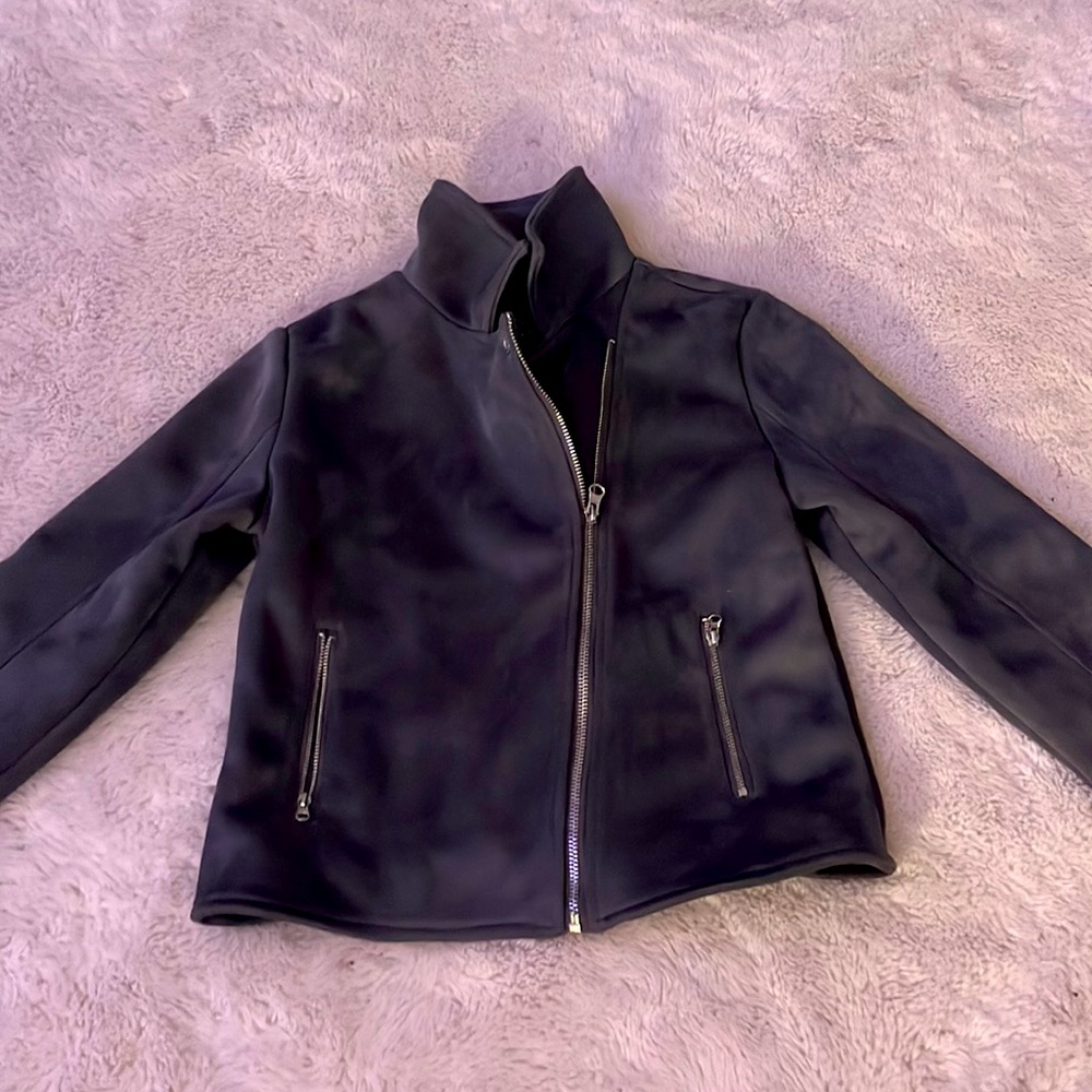Faux fur jacket